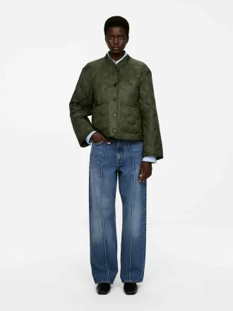 2-in-1-Upcycling-Daunenfutterjacke