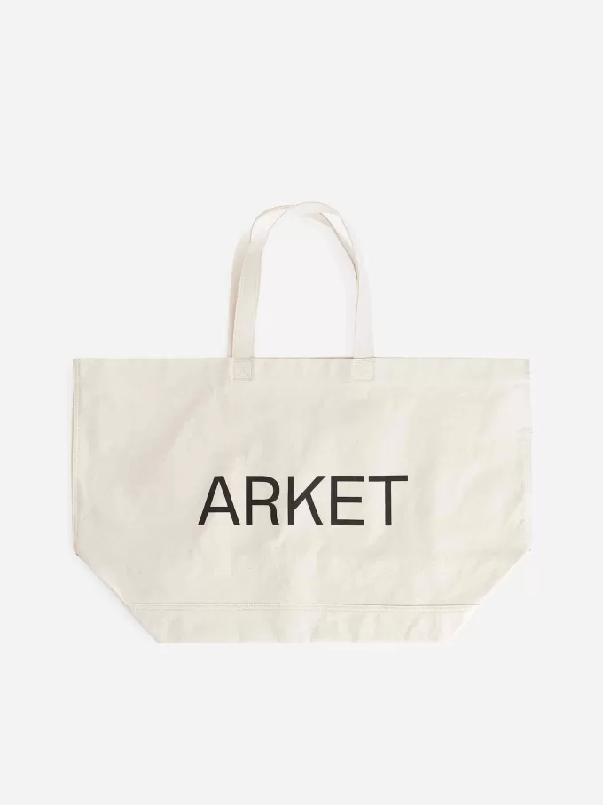 ARKET Übergroße Canvas-Tasche