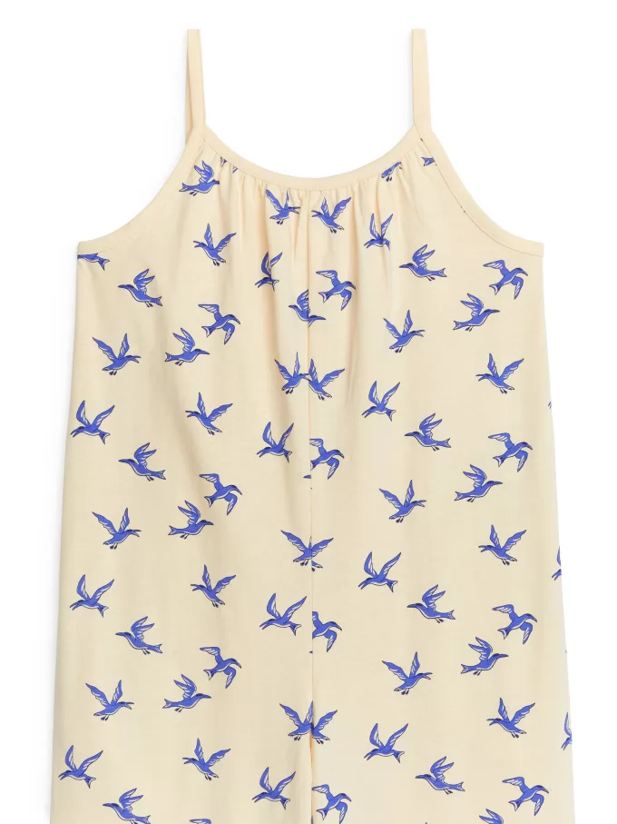 Ärmelloser Jersey-Overall