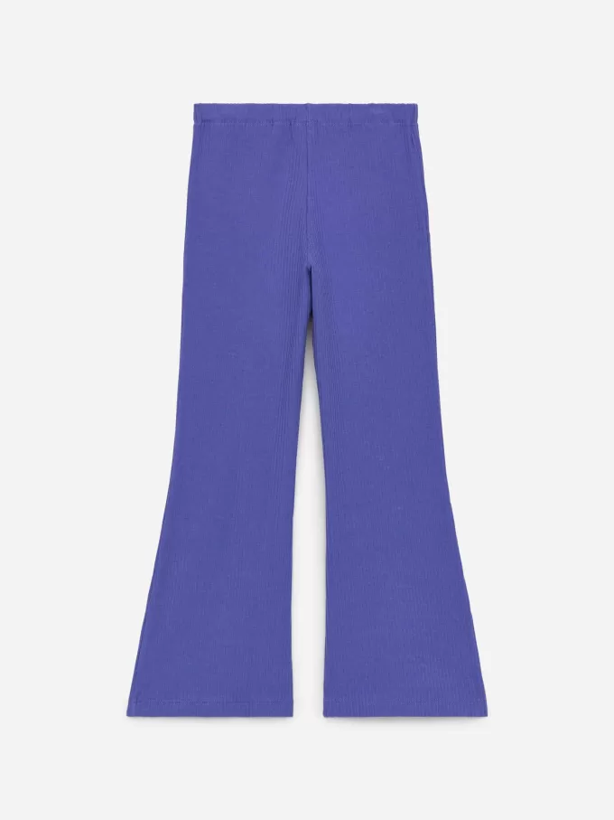 Ausgestellte Ripp-Leggings