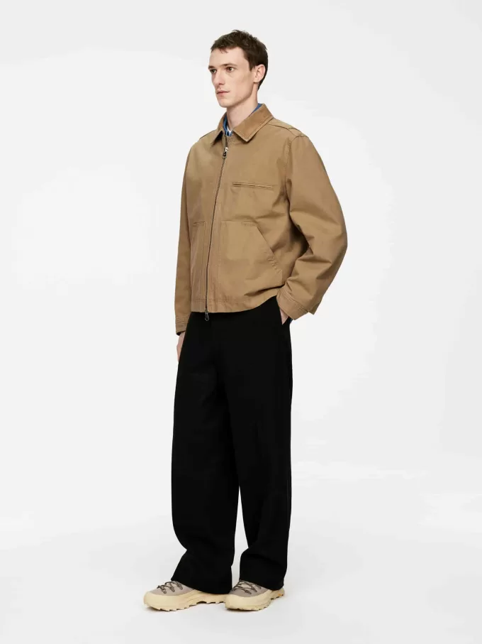 Baumwoll-Canvas-Jacke Baumwoll-Canvas-Jacke