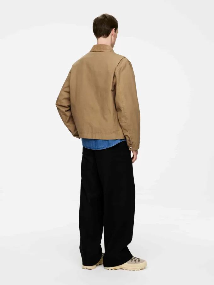 Baumwoll-Canvas-Jacke Baumwoll-Canvas-Jacke