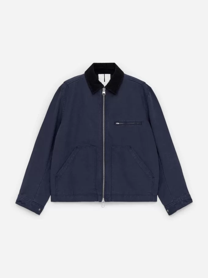 Baumwoll-Canvas-Jacke