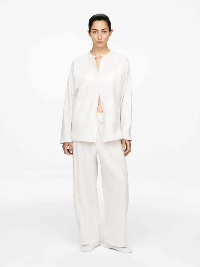 Baumwoll-Leinen-Hose