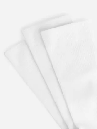 Baumwollrippsocken im 3er-Set