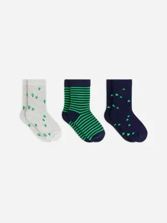 Baumwollsocken 3er-Set