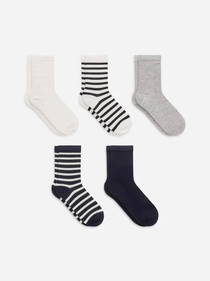 Baumwollsocken 5er-Set