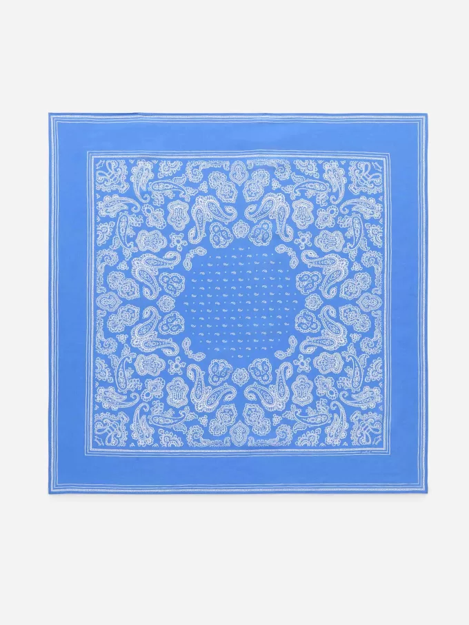 Bedruckter Seidenschal