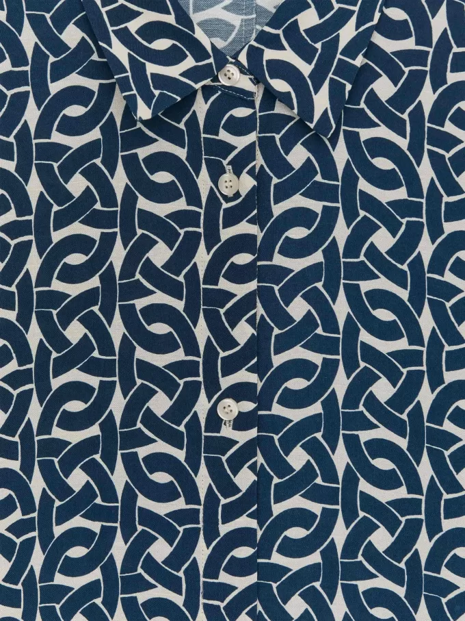 Bedrucktes Kleid Bedrucktes Kleid