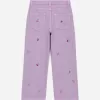 Bestickte Jeanshose