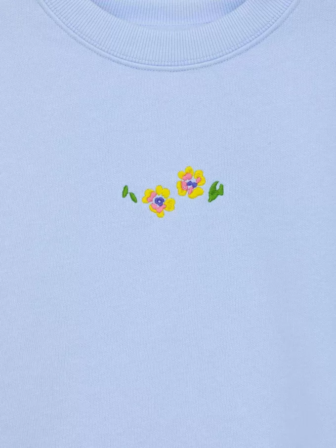 Besticktes Sweatshirt