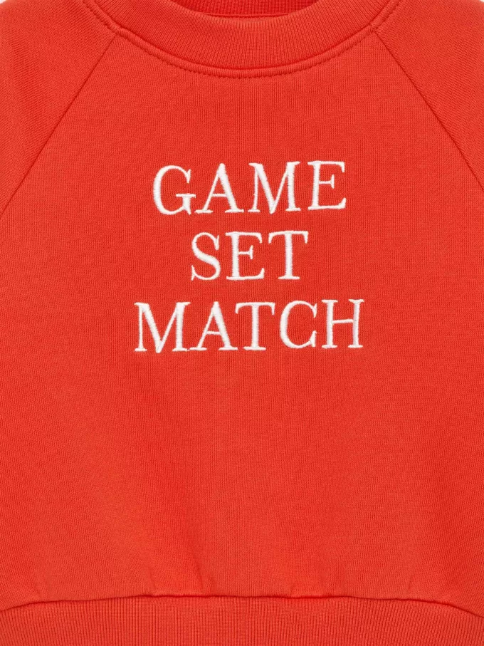 Besticktes Sweatshirt