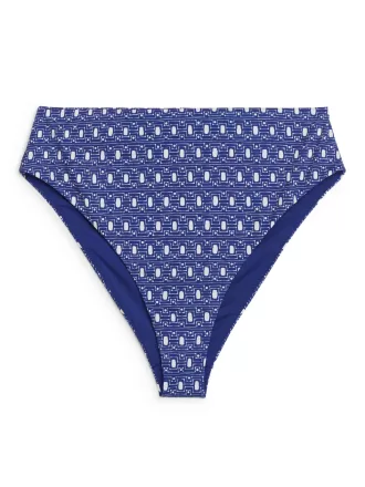 Bikini-Slip mit hoher Taille