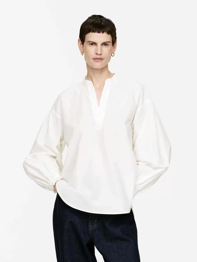 Bluse mit voluminösen Ärmeln Bluse mit voluminösen Ärmeln