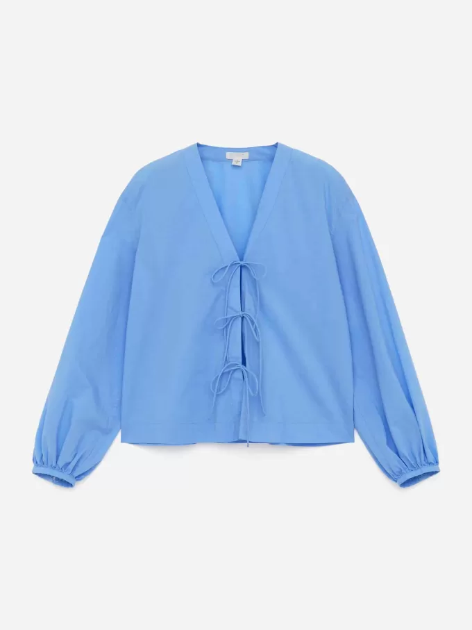 Bluse zum Binden vorn Bluse zum Binden vorn