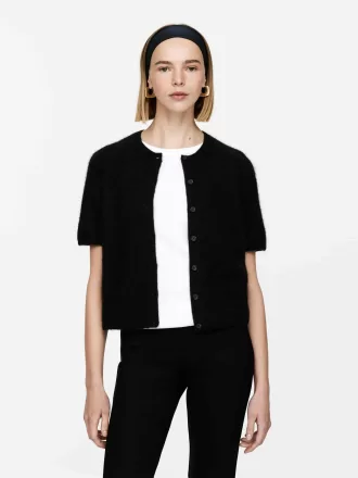 Cardigan aus Alpaka-Wollmischung