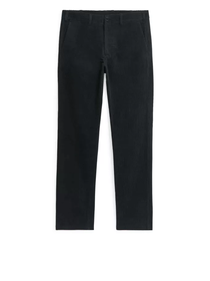 Cord-Chinos mit gerader Passform