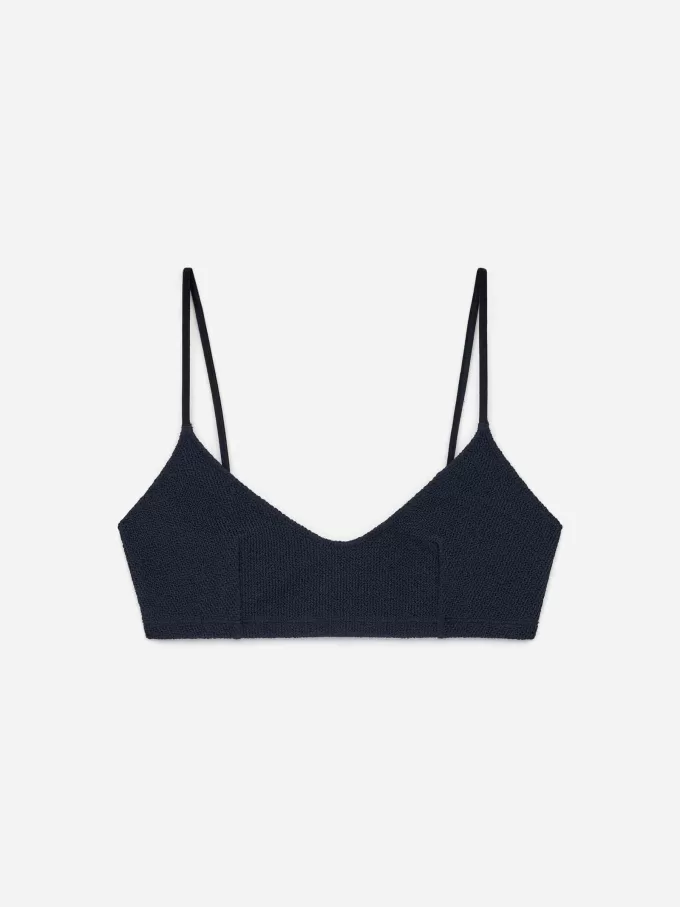 Crinkle-Bikinioberteil