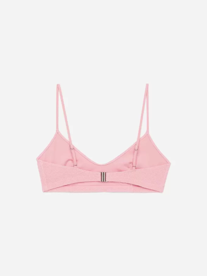 Crinkle-Bikinioberteil