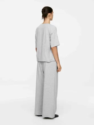 Drapiertes Baumwoll-T-Shirt