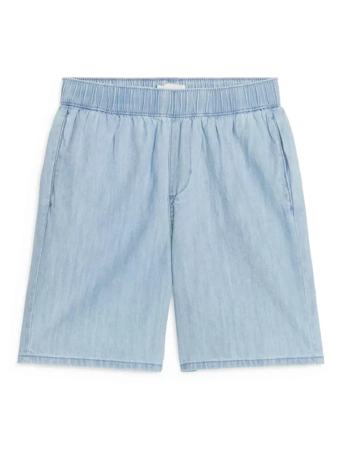 Entspannte Jeansshorts