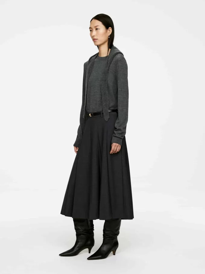 Faltenrock aus Wollmischung Faltenrock aus Wollmischung