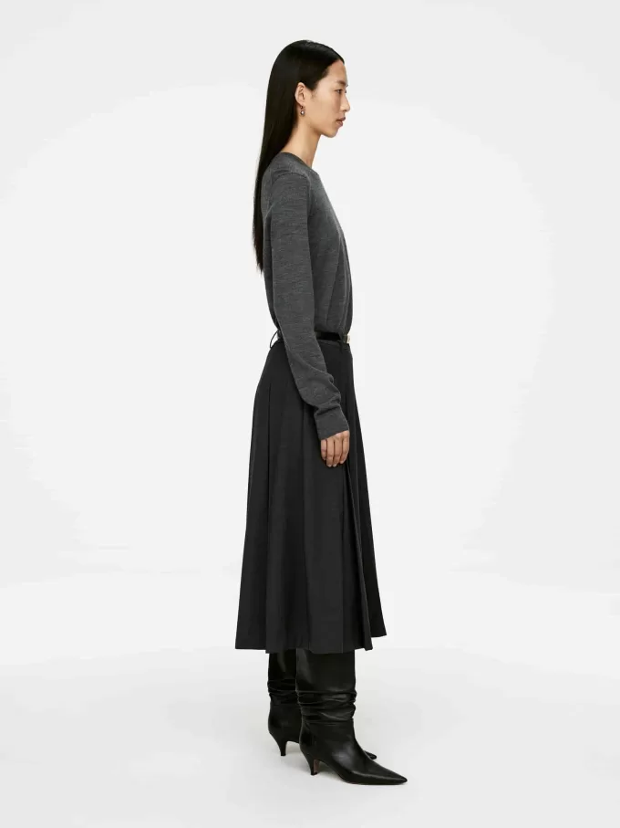 Faltenrock aus Wollmischung Faltenrock aus Wollmischung