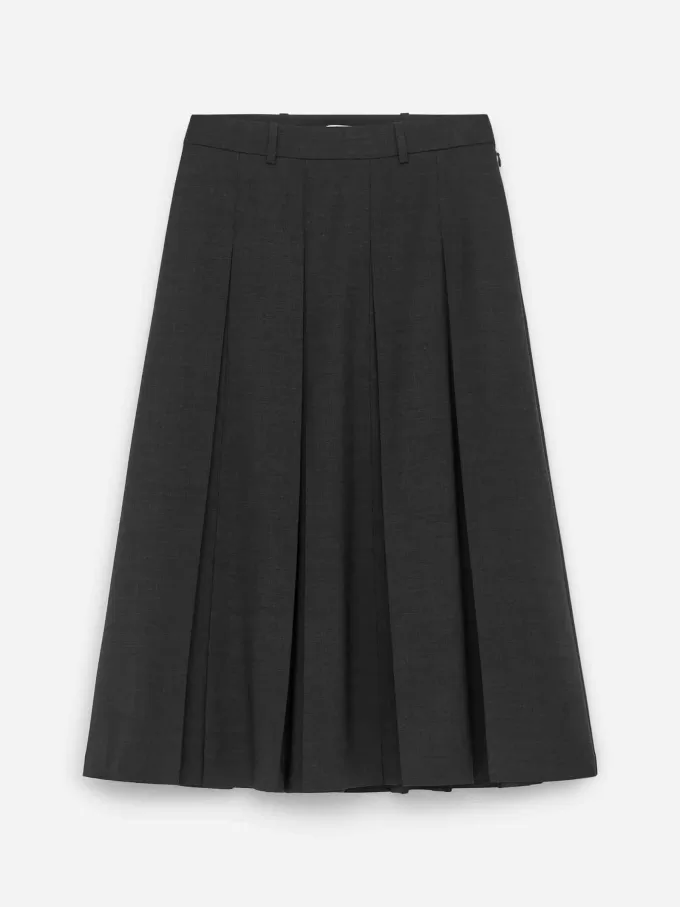 Faltenrock aus Wollmischung Faltenrock aus Wollmischung