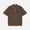 Feinstrick-Poloshirt
