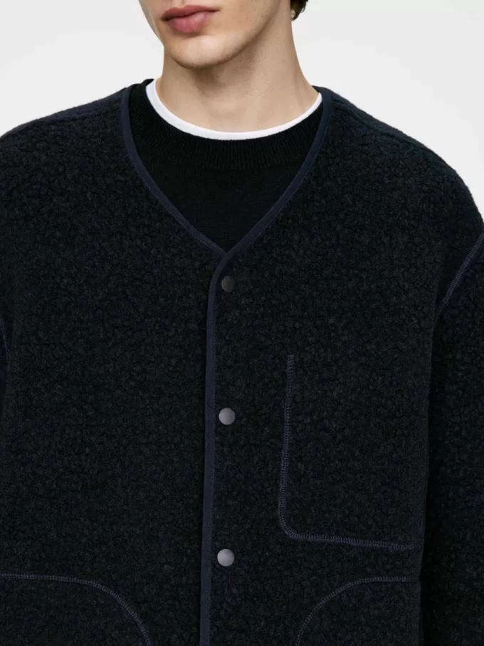 Fleecejacke aus Wollmischung