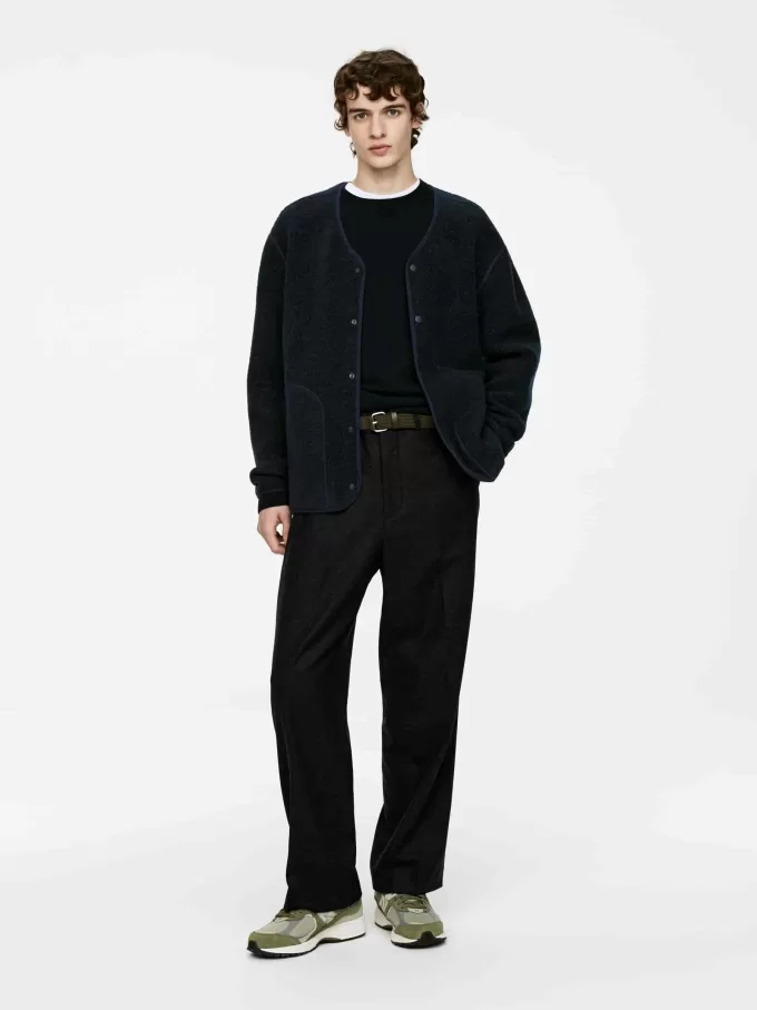 Fleecejacke aus Wollmischung