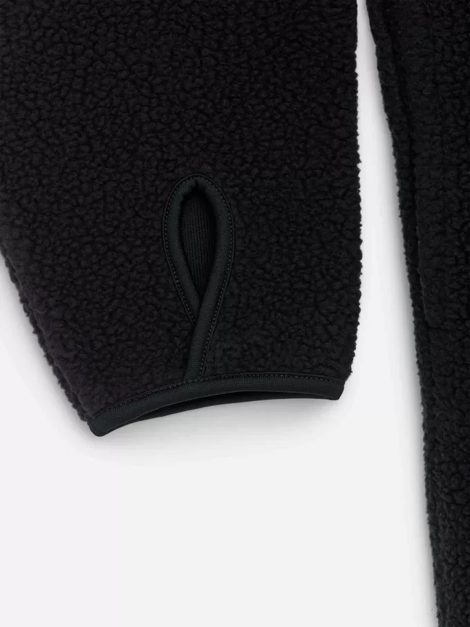 Fleecejacke mit Reißverschluss