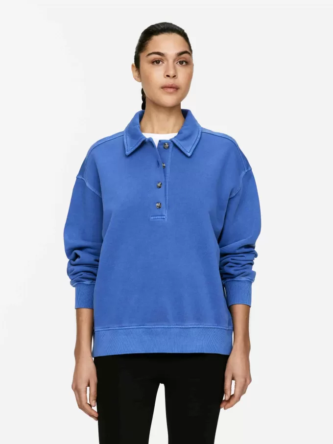 French-Terry-Poloshirt French-Terry-Poloshirt