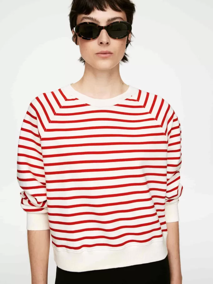 Frottee-Sweatshirt Frottee-Sweatshirt