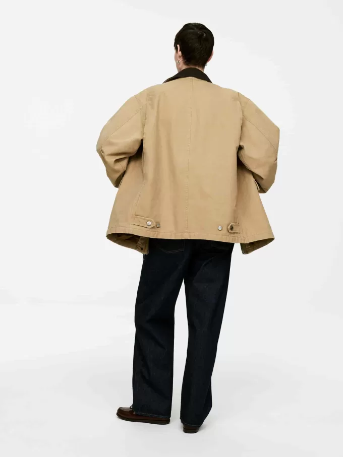 Gefütterte Canvas-Jacke Gefütterte Canvas-Jacke