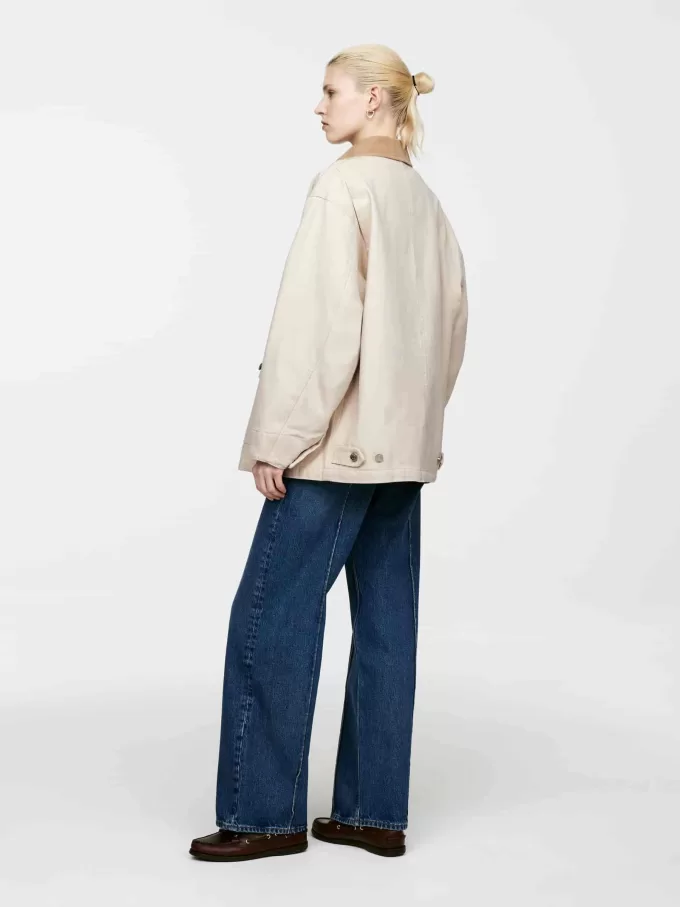 Gefütterte Canvas-Jacke