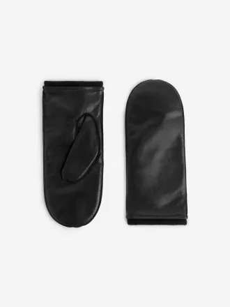 Gefütterte Lederhandschuhe