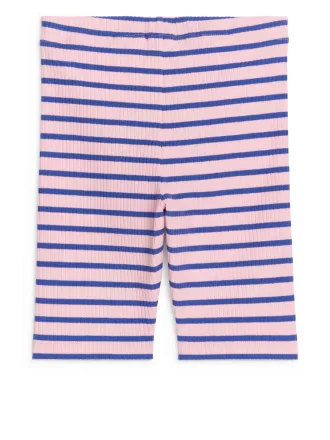 Gerippte Fahrradshorts