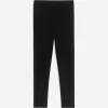 Gerippte Leggings aus Wollmischung Gerippte Leggings aus Wollmischung