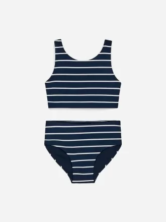 Gerippter Bikini UPF50+