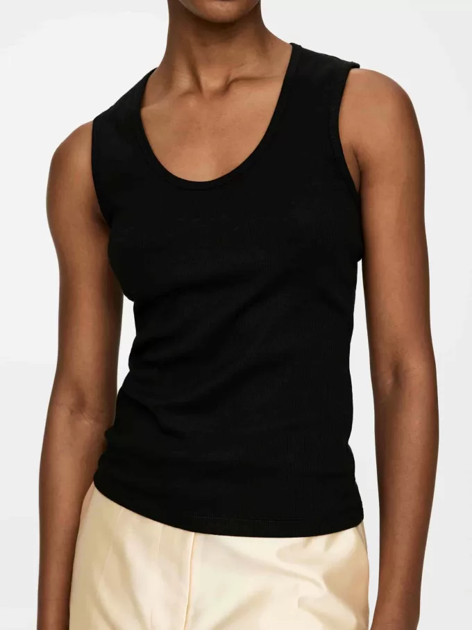 Geripptes Tanktop