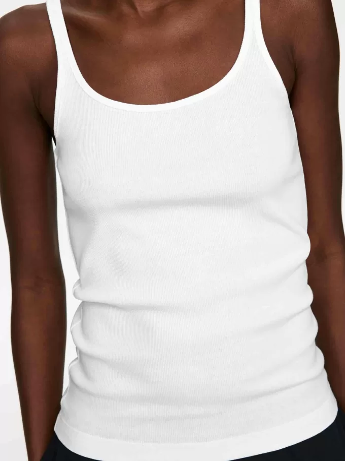 Geripptes Tanktop
