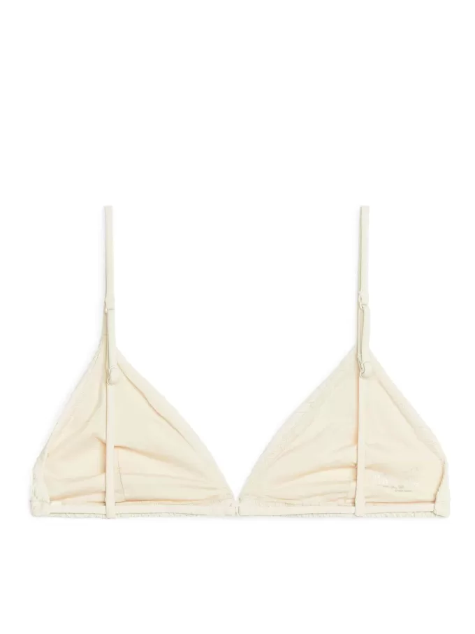 Gesmoktes Bikinioberteil