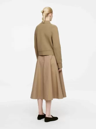 Gestrickte Baumwolljacke