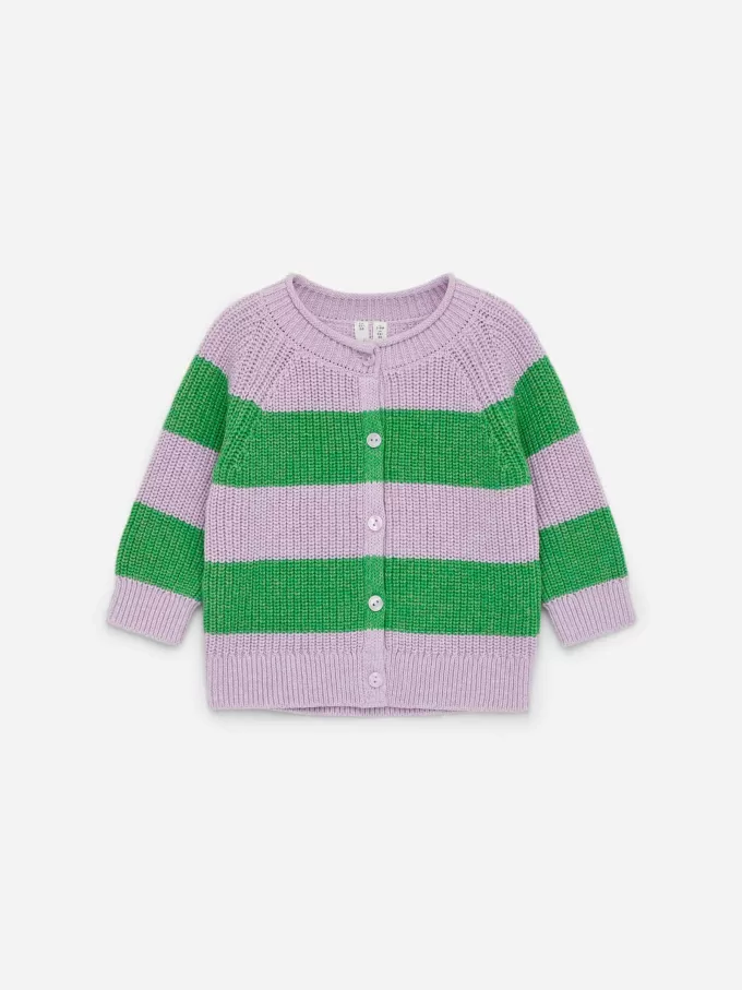 Gestrickter Baumwoll-Cardigan Gestrickter Baumwoll-Cardigan