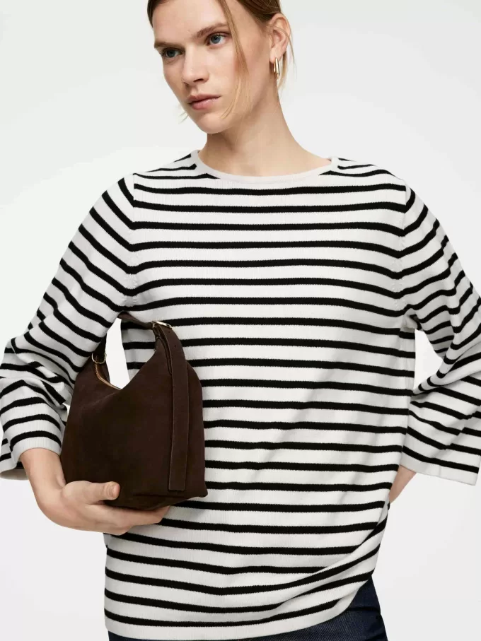 Gestrickter Baumwollpullover