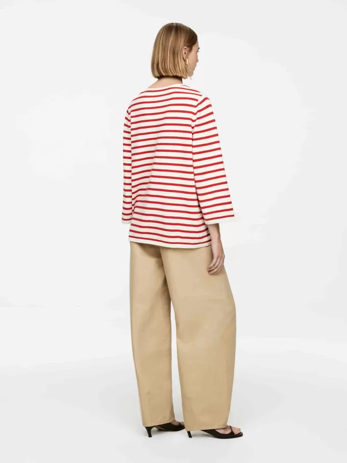 Gestrickter Baumwollpullover