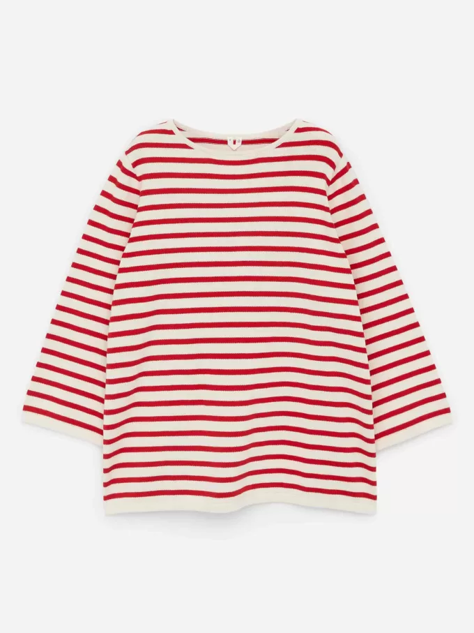 Gestrickter Baumwollpullover