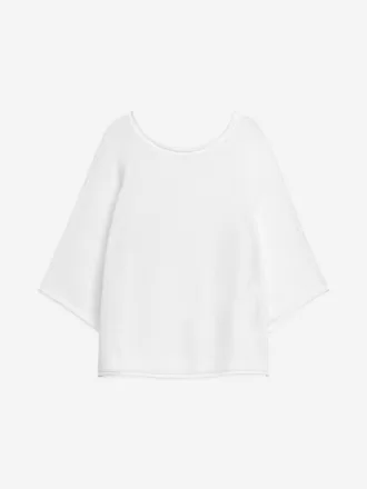 Gestrickter Baumwollpullover