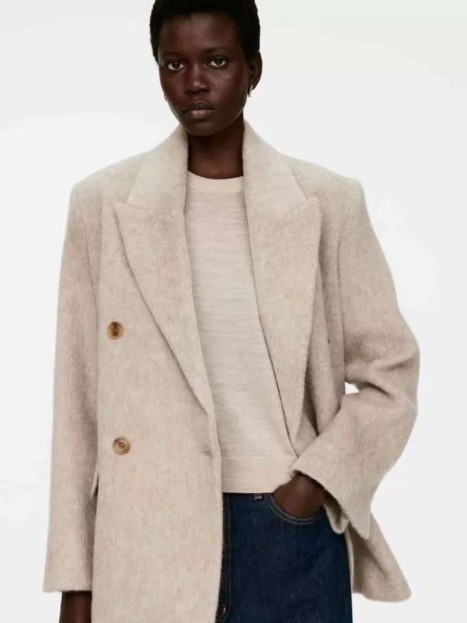 Gestricktes T-Shirt aus Merinowolle